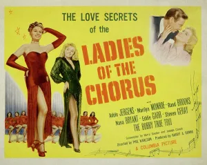Slit Prints: LADIES OF THE CHORUS, Adele Jergens, Marilyn Monroe, 1948