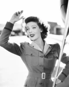 Uniform Military Prints: LADIES COURAGEOUS, Loretta Young, 1944