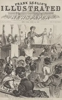 Pants Prints: Ladies dress reform meeting at Freeman Place Chapel