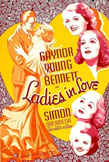 Constance Prints: LADIES IN LOVE, right from top: Janet Gaynor