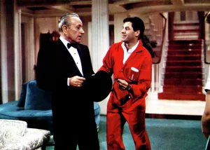 Films By Jerry Lewis Prints: THE LADIES MAN, from left: George Raft, Jerry Lewis, 1961