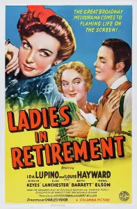 Looking Down Prints: LADIES IN RETIREMENT, US poster, Ida Lupino, Evelyn Keyes, Louis Hayward, 1941