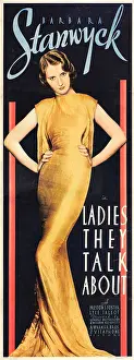Images Dated 15th June 2009: LADIES THEY TALK ABOUT, Barbara Stanwyck, 1933