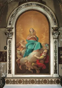 Mid Air Prints: Our Lady of the Assumption, by Giuliano Traballesi