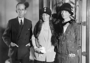 Massey Prints: Lady Astor (center), American born British peeress