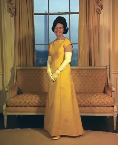 Inaugurations Prints: Lady Bird Johnson's Inaugural Gown