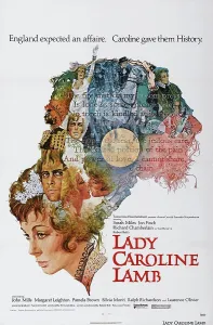 Sarah Prints: LADY CAROLINE LAMB, US poster art, Sarah Miles, Jon Finch, Richard Chamberlain, 1972