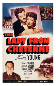 Arnold Prints: THE LADY FROM CHEYENNE, US poster art