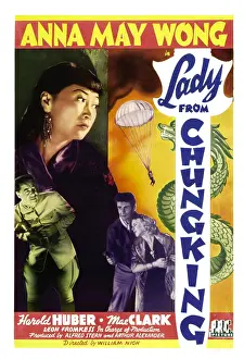 Parachute Prints: LADY FROM CHUNGKING, top: Anna May Wong, 1942
