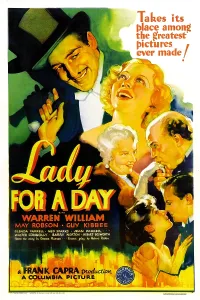 Jbp10ma14 Prints: LADY FOR A DAY, poster art, Warren William, May Robson, Guy Kibbee, 1933