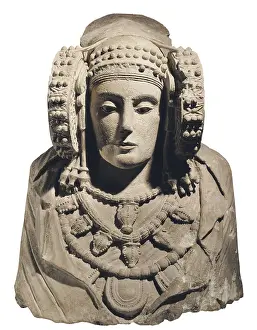 Iberian Prints: Lady of Elche. 5th c. BC. Iberian art