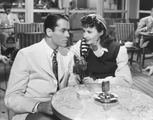 Ashtray Prints: THE LADY EVE, from left: Henry Fonda, Barbara Stanwyck, 1941