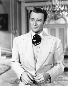 White Suit Prints: LADY FOR A NIGHT, John Wayne, 1942