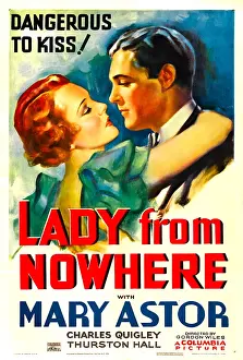Astor Prints: LADY FROM NOWHERE, from left: Mary Astor, Charles Quigley, 1936