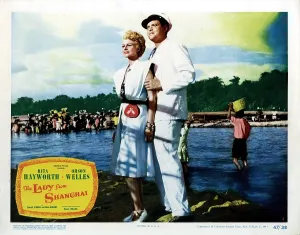 Orson Prints: THE LADY FROM SHANGHAI, from left, Orson Welles, Rita Hayworth, 1947