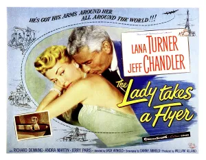 Lana Prints: THE LADY TAKES A FLYER, Lana Turner, Jeff Chandler, 1958