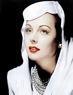 Mascara Prints: LADY OF THE TROPICS, Hedy Lamarr, in a hat by Adrian, 1939