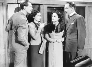 Lockwood Prints: THE LADY VANISHES, from left: Michael Redgrave