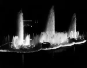 Fountain Prints: The Lagoon of Nations, at the 1939 New York World's Fair