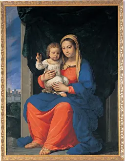Emilia Romagna Prints: Lana Ludovico, Madonna and the Blessing Child