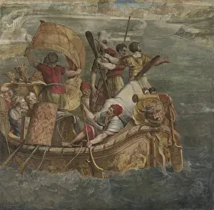 Renaissance Prints: Landing van Scipio Africanus at Carthage
