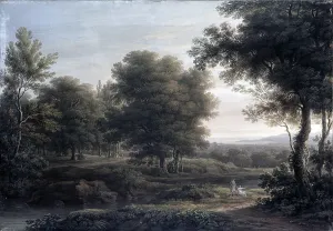 Silent Prints: Landscape, by Gaetano Burcher, 1816