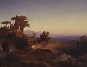 Expectation Prints: Landscape, by Heinrich Theodor Gurlitt Louis