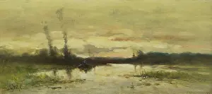 Atmospheric Prints: Landscape at Hilversum, by Johannes Gijsbert Vogel