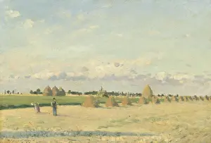 Fodder Prints: Landscape, Ile-de-France, by Camille Pissarro