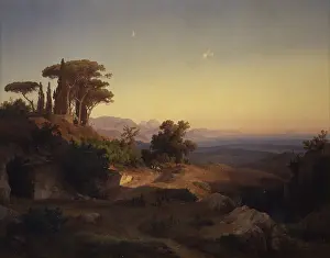 Cave Prints: Landscape, by Louis Gurrit, 19th Century