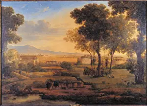 Dusk Prints: Landscape with Ruins and Pilgrims