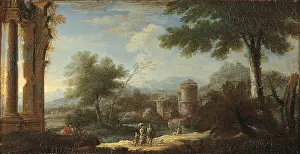 Vegetation Prints: Landscape with Ruins and Rustic (Paesaggio con rovine e rustico)