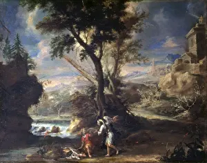 Fishing Prints: Landscape with Tobias and the Angel