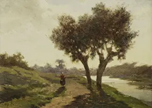 Sunshine Prints: Landscape with Two Trees, by Paul Joseph Constantin Gabriel