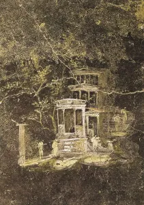 Landscapeseurope Prints: Lanscape with Villa. 1st c. ITALY