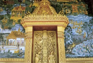 Laos Prints: LAOS. Luang Prabang. Golden City Monastery (Wat Xieng Thong)