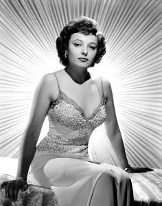 Jeweled Dress Prints: Laraine Day, 1942