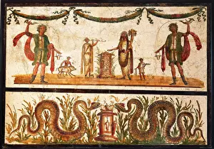 Protection Prints: Lari and Snakes, by unknown artist