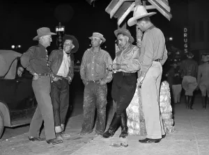 Images Dated 6th August 2007: Las Vegas, Nevada, Main Street corner, circa 1940s