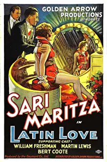 Reflection Prints: LATIN LOVE (aka GREEK STREET), Sari Maritza (center), 1930