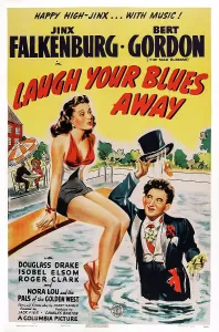 Swimming Pool Prints: LAUGH YOUR BLUES AWAY, US poster, from left: Jinx Falkenburg, Bert Gordon, 1942