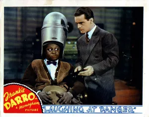 Frankie Prints: LAUGHING AT DANGER, from left, Mantan Moreland, Frankie Darro, 1940