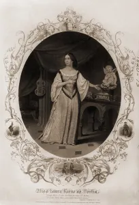 Shakespeare Prints: Laura Keene (1820-1873), English born actress