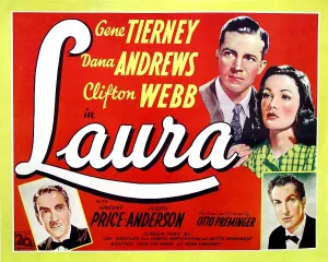 Clifton Prints: LAURA, from left, Clifton Webb