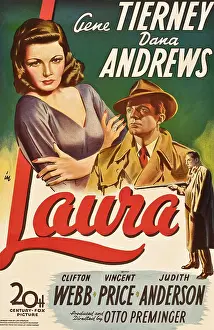 Tierney Prints: LAURA, from left: Gene Tierney