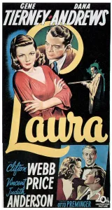 Anderson Prints: LAURA, (top l-r): Gene Tierney