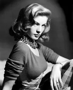 Wavy Hair Prints: Lauren Bacall, 1945