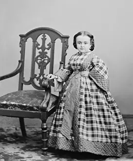 Performers Prints: Lavinia Warren was born in New England in 1841, and stopped growing as a toddler