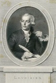 Chemist Prints: Lavoisier, Antoine-Laurent (1743-1794)