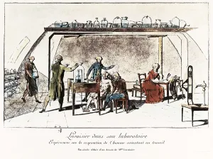 Chemist Prints: LAVOISIER, Marie Anne Pierrette (1758-1836); Lavoisier